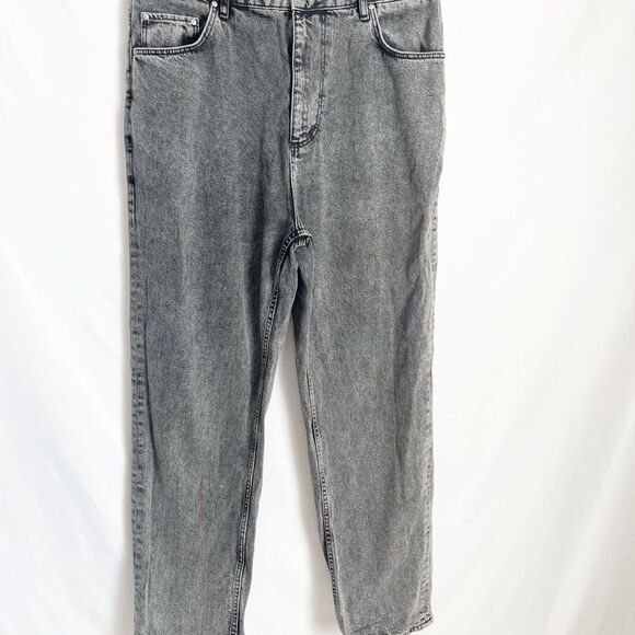 ASOS Black Washed Out Boot Cut Jeans 36/32R - Picture 3 of 8